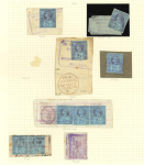 Stamp of Nigerias » Niger Coast Protectorate Collection: Accumulation of Niger Company Territories cancels from Burutu and Akassa