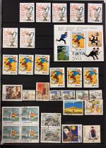Stamp of France » Collections 1880-2000, dans huit classeurs plusieurs centaines