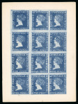 Stamp of Mauritius » 1859 Sherwin Issue (SG 40) 1900 Sherwin coloured autotype illustrations of the (unissued) 1d vermilion and the 2d blue