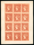 Stamp of Mauritius » 1859 Sherwin Issue (SG 40) 1900 Sherwin coloured autotype illustrations of the (unissued) 1d vermilion and the 2d blue