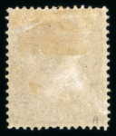 Stamp of Mauritius » 1876-78 Surcharges (SG 76-91) 1876 1/2d on 9d dull purple, variety surcharge inverted, mint