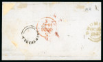 Stamp of Ireland » Postal History (Arranged alphabetically by County) Down - Saintfield: 1847 (Oct 26) Sunday School Society