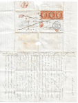 Stamp of France » Lettres Classiques 1855, Affranchissement à 1f20 réalisé avec Cérès Y&T