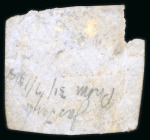 Stamp of Bermuda ST. GEORGES POSTMASTER STAMP, ONE OF ONLY THREE EXAMPLES