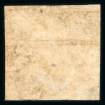 Stamp of Indian States » Soruth 1868-75 4a black on white laid paper unused and used