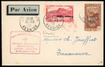 Stamp of Colonies françaises » Réunion Réunion, 1943 : Y&T n° 204 avec variété de surcharge
