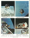 Stamp of Thematics » Space Space : USA  APOLLO 9 special collection