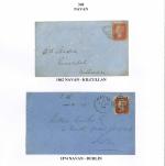 Stamp of Ireland » GB Used In Ireland Comprehensive Numeral Cancellation Collection1841-1910