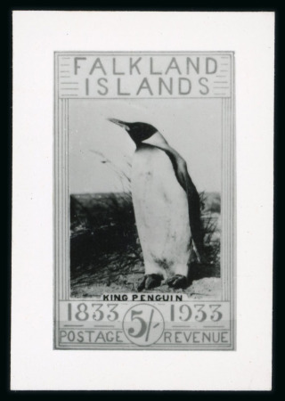 Stamp of Falkland Islands 1933 Tercentenary photographic essays, 11 values (excl.