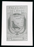 Stamp of Falkland Islands 1933 Tercentenary photographic essays, 11 values (excl.