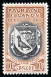 Stamp of Falkland Islands 1869-1970, mint and used collection neatly mounted in a Frank Godden album incl. 1933 Tercentenary mint set