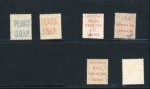 Stamp of Great Britain » 1855-1900 Surface Printed » 1887-1900 Jubilee Issue & 1891 £1 Green 1887 Jubilee 1/2d vermilion and 1881 1d lilac with "PEARS' SOAP" underprints in orange and blue respectively,