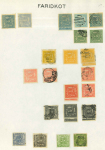 Stamp of Indian States » Faridkot Interesting collection of reprints and forgeries on