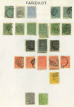 Stamp of Indian States » Faridkot Interesting collection of reprints and forgeries on