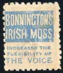 Stamp of New Zealand 1893 advertising underprints collection of 1'500+ stamps, some organised on stockpages and other in dealer packets