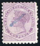 Stamp of New Zealand 1893 advertising underprints collection of 1'500+ stamps, some organised on stockpages and other in dealer packets