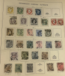 Stamp of Austria Austria 1867-1991 Part collections 1867-1937 used, 1960-65 & 1981-91 (this in blks of 4) mint n.h.
