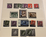 Stamp of Austria Austria, 1945-81, 2 collections in albums and diverse duplication in stock book and file