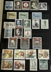 Stamp of Austria Austria, 1948-88, 2 stockbooks and 1 sheet file, mint n.h., used