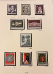 Stamp of Austria Austria, 1959-81, Colln. in 3 beautiful homemade albums, noted 2 plate errors