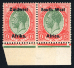 Stamp of South Africa » Collections, Lots etc. 1859-1960, comprehensive mostly mint collection of Southern Africa in 8 Simplex albums