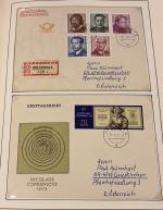 Stamp of Germany 1947-1990 Germany (Bund & GDR) colln. of used Bund and GDR cover colln.(FDC'S)
