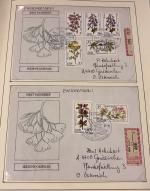 Stamp of Germany 1947-1990 Germany (Bund & GDR) colln. of used Bund and GDR cover colln.(FDC'S)