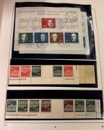 Stamp of Germany » Germany Collections and Large Lots 1872-1990, Germany collection in three large albums,