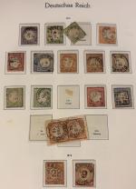 Stamp of Germany » Germany Collections and Large Lots 1872-1990, Germany collection in three large albums,