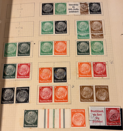 Stamp of Germany » Germany Collections and Large Lots 1872-1990, Germany collection in three large albums,