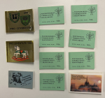 Stamp of Switzerland / Schweiz » Sammlungen 1953-1980er, kleine Sammlung Pro Juventute Markenheftchen, Frankaturware im Wert von ca. Fr. 130 Nominale
