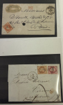 Stamp of France » Lettres Classiques Collections 1849-1870 Lot de 14 lettres ou fragment avec des affr.
