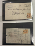 Stamp of France » Lettres Classiques Collections 1849-1870 Lot de 14 lettres ou fragment avec des affr.