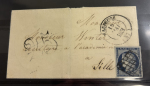 Stamp of France » Lettres Classiques Collections 1849-1870 Lot de 14 lettres ou fragment avec des affr.