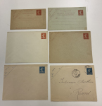 Stamp of France » Collections 1904-1940, lot d'environ 60 entiers postaux au format
