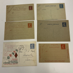 Stamp of France » Collections 1904-1940, lot d'environ 60 entiers postaux au format