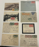 Stamp of France » Collections 1924, lot de 60 lettres et cartes toutes affranchies