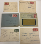Stamp of France » Collections 1924, lot de 60 lettres et cartes toutes affranchies