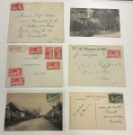 Stamp of France » Collections 1924, lot de 60 lettres et cartes toutes affranchies