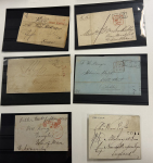 Stamp of Ireland » Postal History (Arranged alphabetically by County) 1781-1847 Attractive mixed group of early stampless