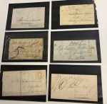 Stamp of Ireland » Postal History (Arranged alphabetically by County) 1781-1847 Attractive mixed group of early stampless