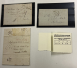 Stamp of Ireland » Postal History (Arranged alphabetically by County) 1781-1847 Attractive mixed group of early stampless