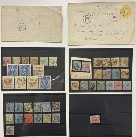 Stamp of Mauritius » Collections 1849-1913 Attractive accumulation of seven covers and