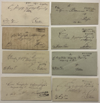 Stamp of Poland » Collections POLAND Germany 1850-60 +- Pommern area, small cover lot