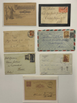 Stamp of Portugal Portugal & Colonies: 1874-1964, Group of 49 covers and a stockcard of stamps