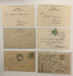 Stamp of Romania » Collections, Lots etc. 1900s picture postcard used accumulation