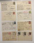 Stamp of Romania » Collections, Lots etc. 1900s picture postcard used accumulation
