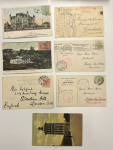 Stamp of Romania » Collections, Lots etc. 1900s picture postcard used accumulation