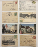 Stamp of Romania » Collections, Lots etc. 1900s picture postcard used accumulation