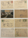 Stamp of Romania » Collections, Lots etc. 1900s picture postcard used accumulation
